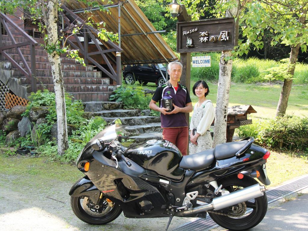 Pension Morinokaze Hakuba Esterno foto